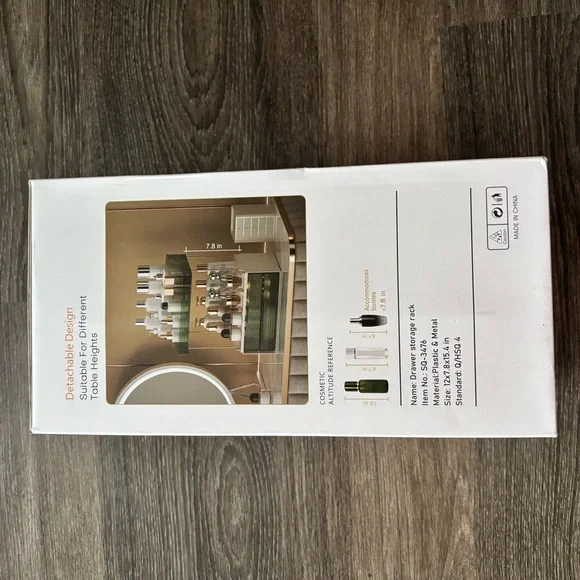 Multi-Layer Drawer Storage Rack – Gold - Picture 2 of 5